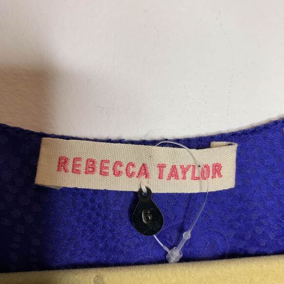 REBECCA TAYLOR textured silk sheath dress 90s y2k millennial 2384 - Picture 7 of 11
